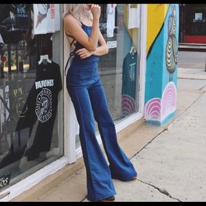 PYLO lace up jumpsuit